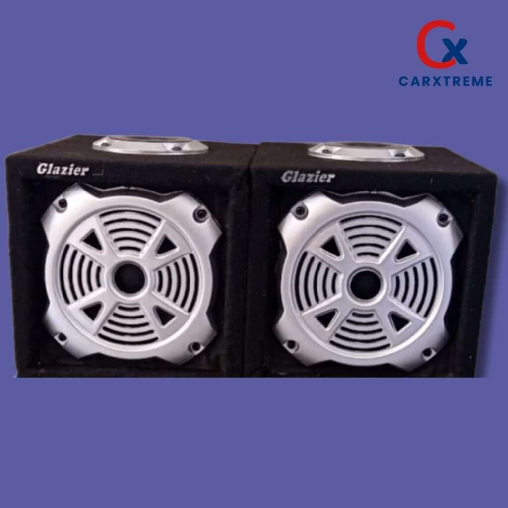 Crystal Clear 5 Inch Speaker Box, Set of 2