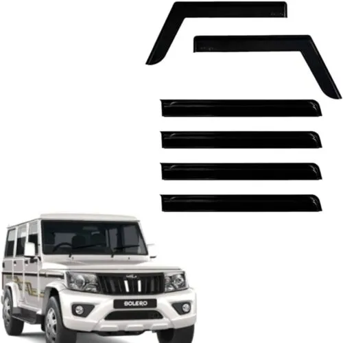 Mahindra Bolero Rain Visor, Set of 6