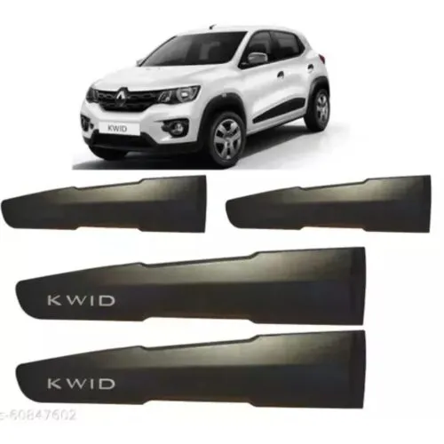 Renault Kwid Side Cladding Black Color