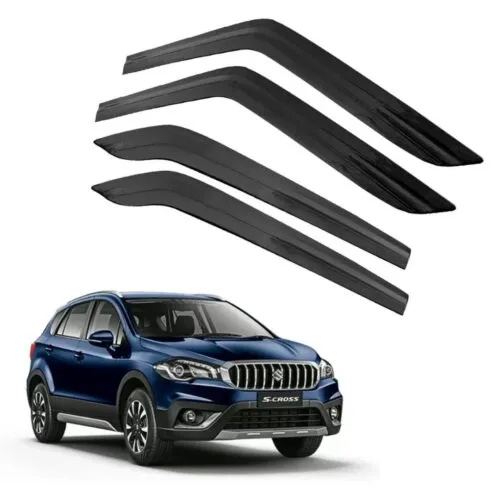 Maruti S Cross Door Visors | Set of 4