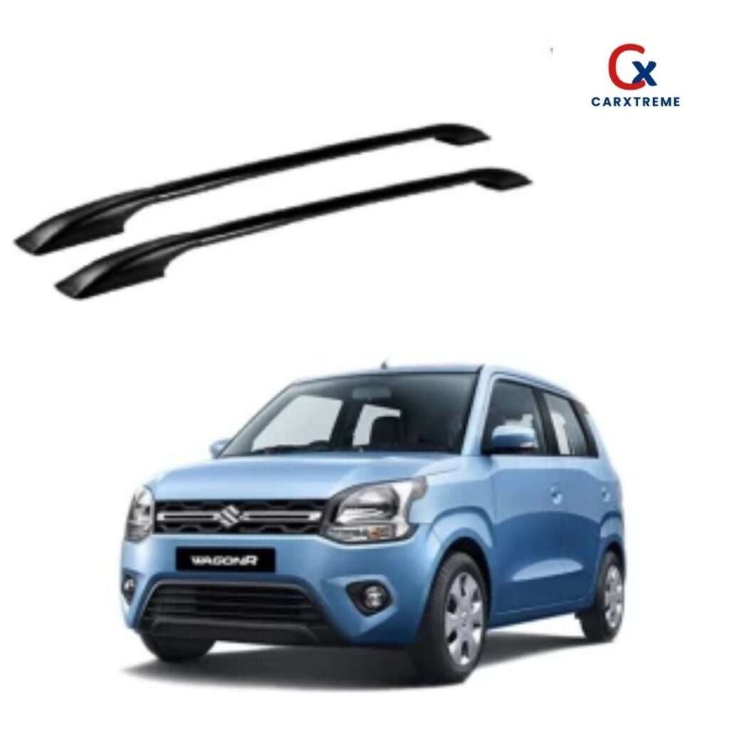 Buy Now Roof Rail For Wagon R 2022 | Black And Silver Color