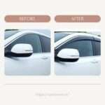 tata nexon door visor chrome