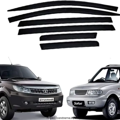 100% Fit Tata Safari Door Visor | Set of Pieces