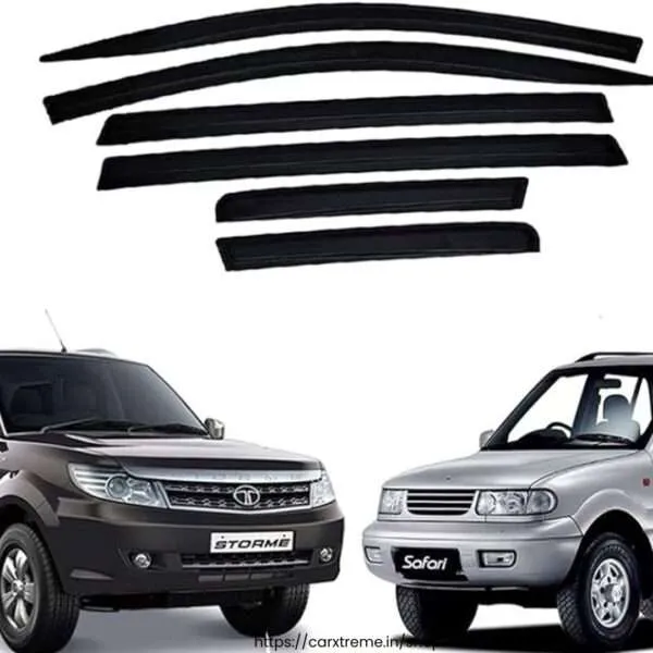 tata safari door visor