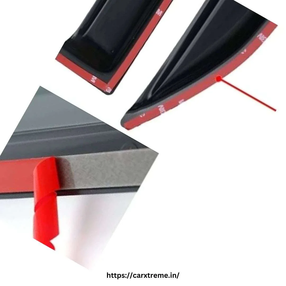 Mahindra Jeeto Door Visor (Set of 2) - Image 2