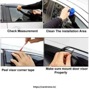 baleno rain guard