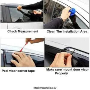 baleno rain guard