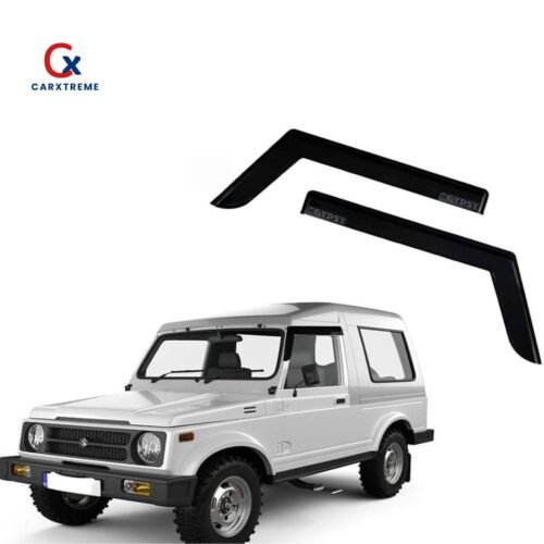 Maruti Gypsy Door Visor l Set of 2 l Black