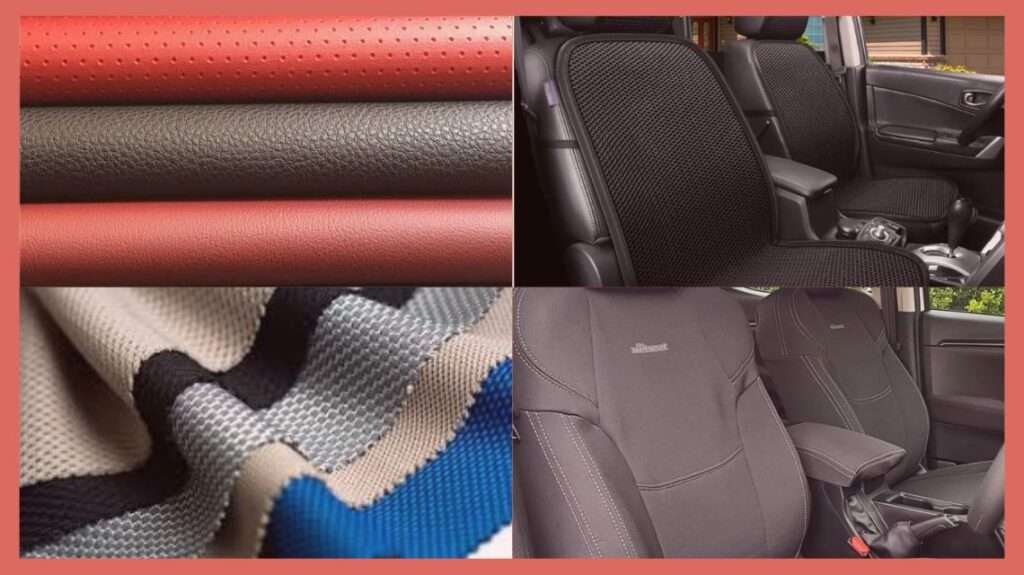 car seat cover material types