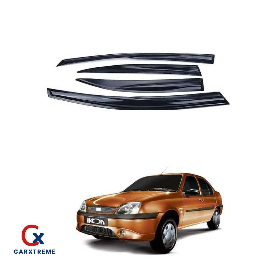 High Quality Ford Ikon Door Visor l Set of 4 l Black