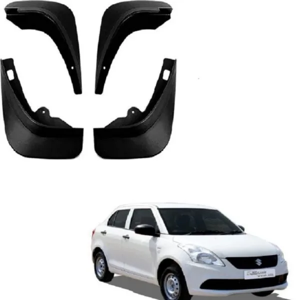 swift dzire mudguard