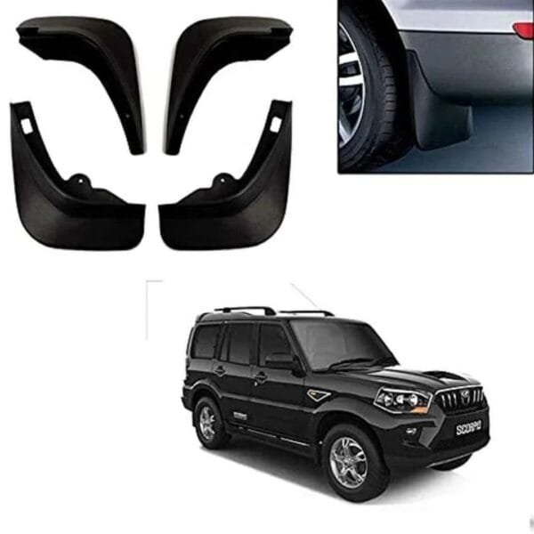 mahindra scorpio mud flaps