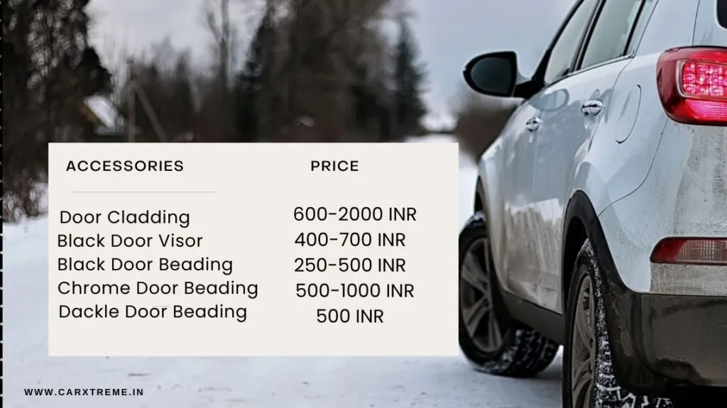 CAR ACCESSORIES IN DELHI PRICE