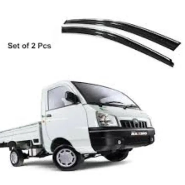 Mahindra Maxximo chrome Door Visor set of 2 pic