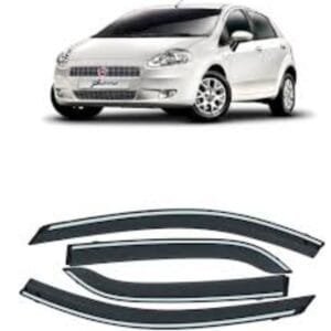 Fiat Punto Chrome Door Visor