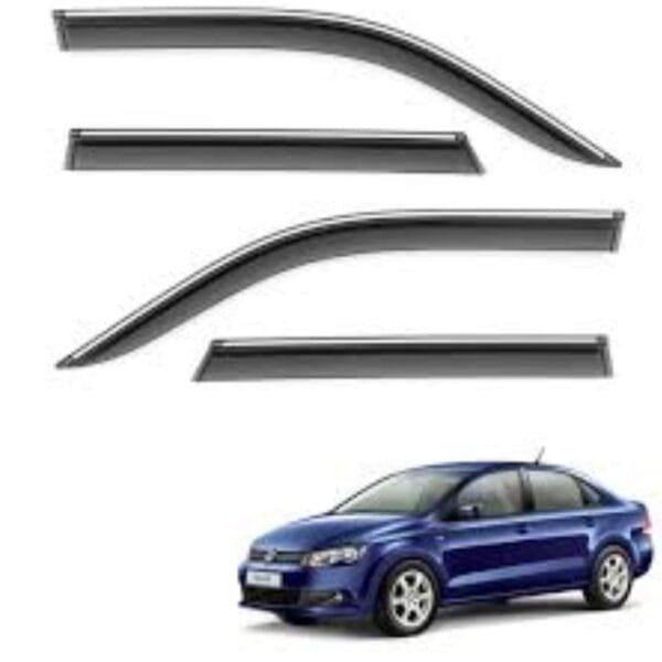 Vento Chrome Door Visor