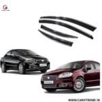 Fiat Linea Chrome Door Visor