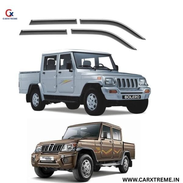 Mahindra Bolero Camper Chrome Door Visor