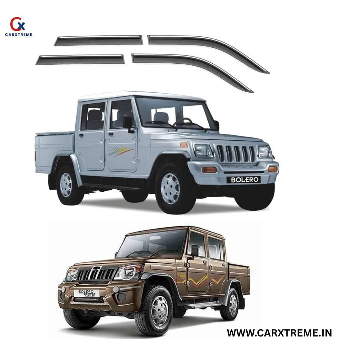 Mahindra Bolero Camper Chrome Door Visor