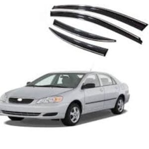 Toyota Corolla Chrome Door Visor