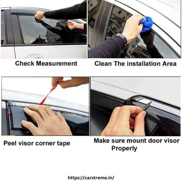 Vento Door Visor l Year 2010-2017